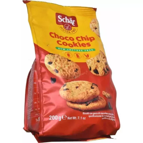 Zoom Biscuits Choco chips cookies Schar