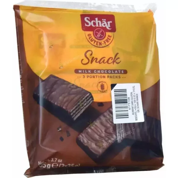 Zoom Biscuits Snack à la noisette (x 3) Schar