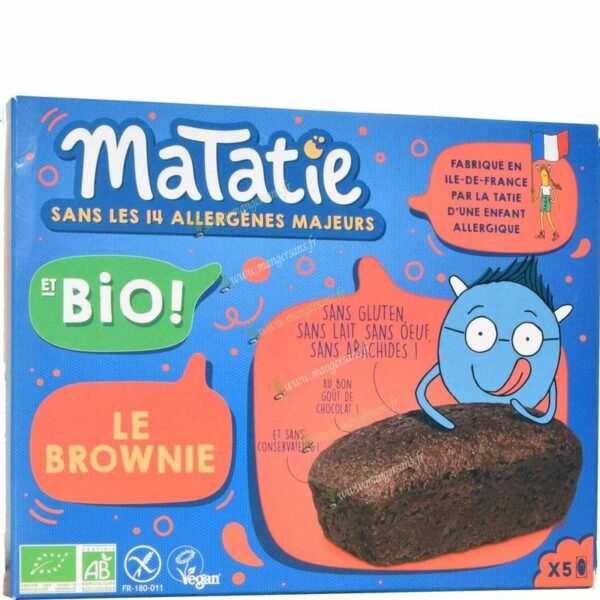 Zoom Le brownie tout choco Matatie