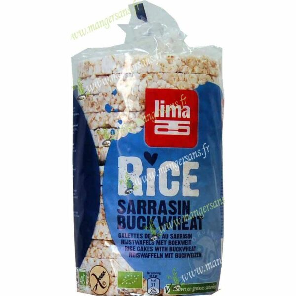 Zoom Galettes de riz sarrasin Lima