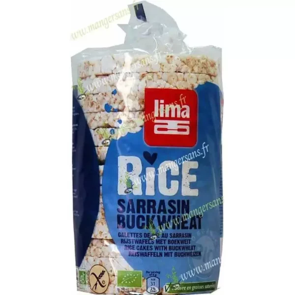Zoom Galettes de riz sarrasin Lima