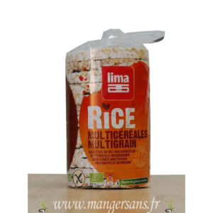 Galettes de riz multi céréales Lima