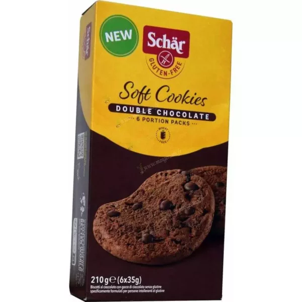 Zoom Soft cookies double chocolat Schar