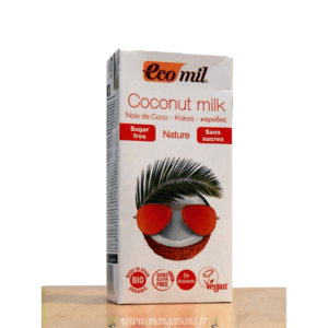 Lait de coco (sans sucres ajoutés) Ecomil (sans sucres ajoutés)