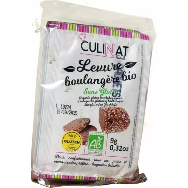 Zoom Levure boulangère sans gluten Bio Culinat