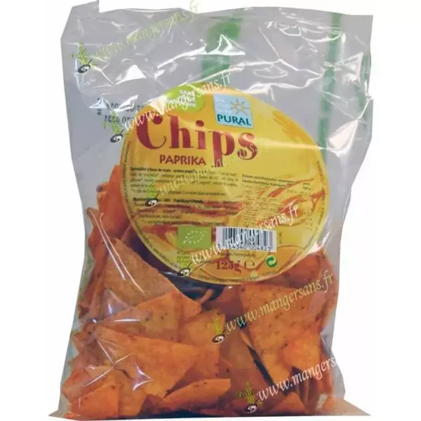 Zoom Chips de maïs paprika Pural