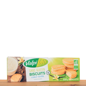 Biscuits cœur vanille Valpibio