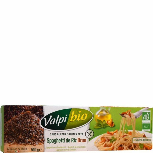 Zoom Spaghetti de riz brun Valpibio