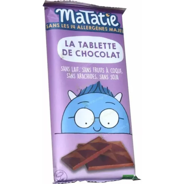 Tablette de chocolat Matatie Zoom