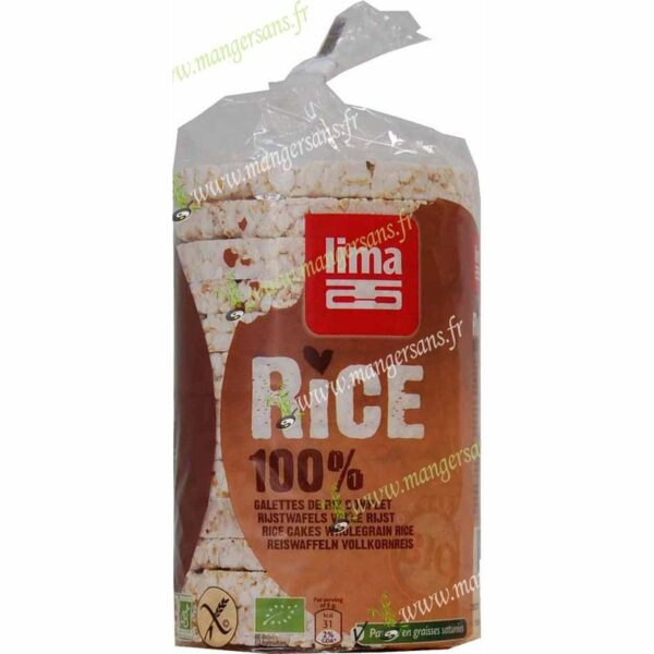 Zoom Galettes de riz complet Lima