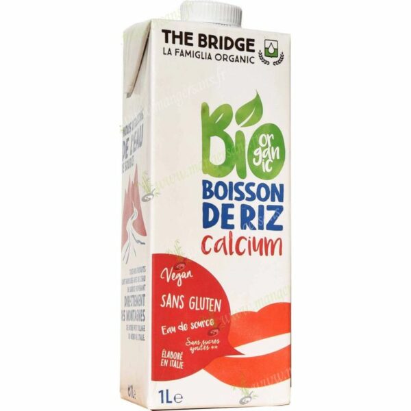 Zoom Boisson de riz calcium The Bridge