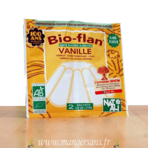 Bioflan vanille sans sucre (2 x 1/4 L) Natali