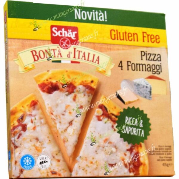 Zoom Pizza 4 fromages PRODUIT SURGELÉ (non livrable) Schar surgelés
