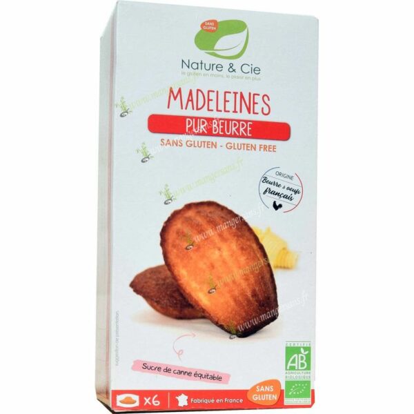Zoom Madeleines pur beurre Nature et Cie