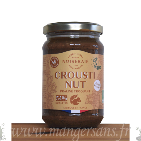 Croustinut praliné noisette Noiseraie productions