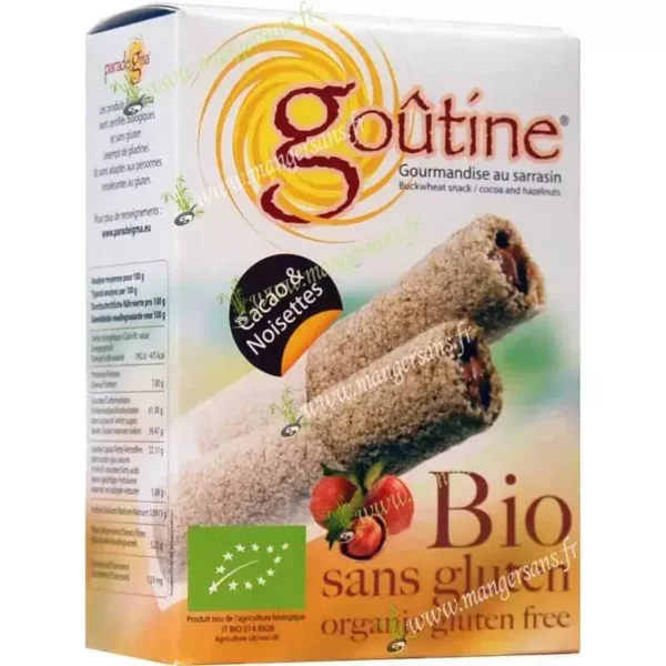 Zoom Goûtine au sarrasin cacao noisette (x10) Paradeigma