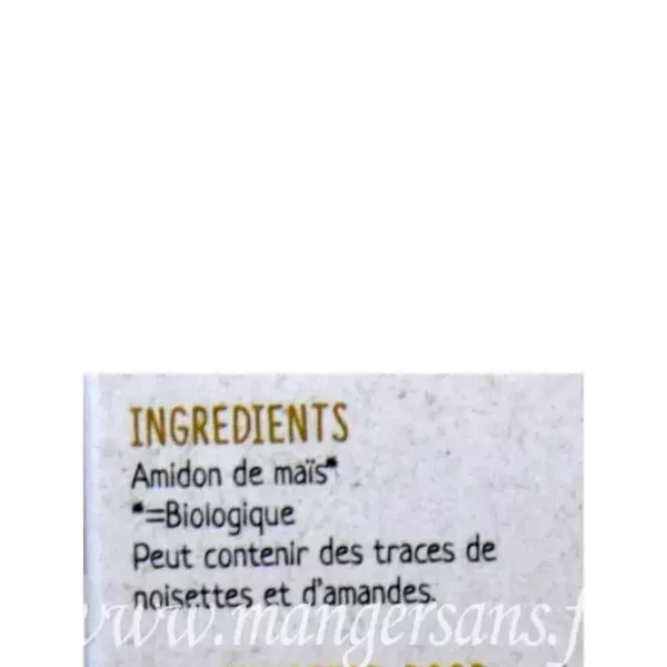 Ingrédients Amidon de maïs (Maïzena) Joannusmolen