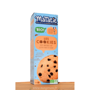 Cookies aux pépites de chocolat bio Matatie